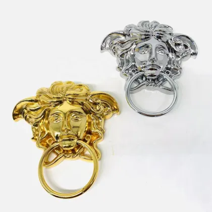 Wholesale Gold Medusa Head Buckles: Elegant Decorations for Medusa-Themed Dining Chairs and Sofas