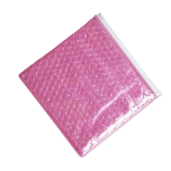PVC bubble zipper mailing bag