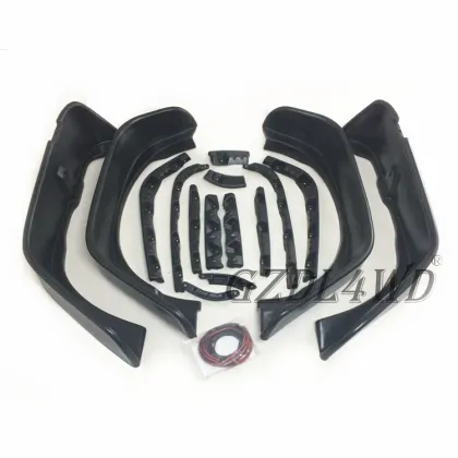 OEM Rivet Style Fender Flares for Wrangler JK 2007-2014 Wheel Arch Fender Flares