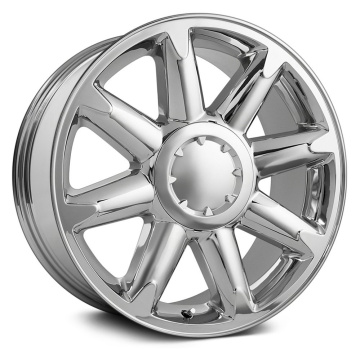 22&quot; GMC YUKON REPIICA FELGEN SCHWARZ DENALI GESCHMIEDETE CHROMRÄDER