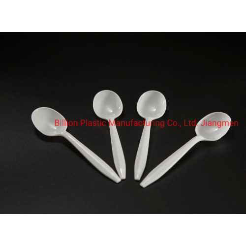 Fast Food Spoon PP Plastic Spoon Cutlery Disposable Spoon