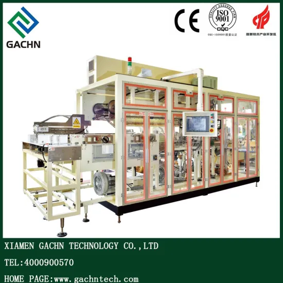 XIAMEN Gachn The full servo baby diaper prefabricated bags packaging machine