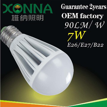 7W led bulb , XN-PQ0107