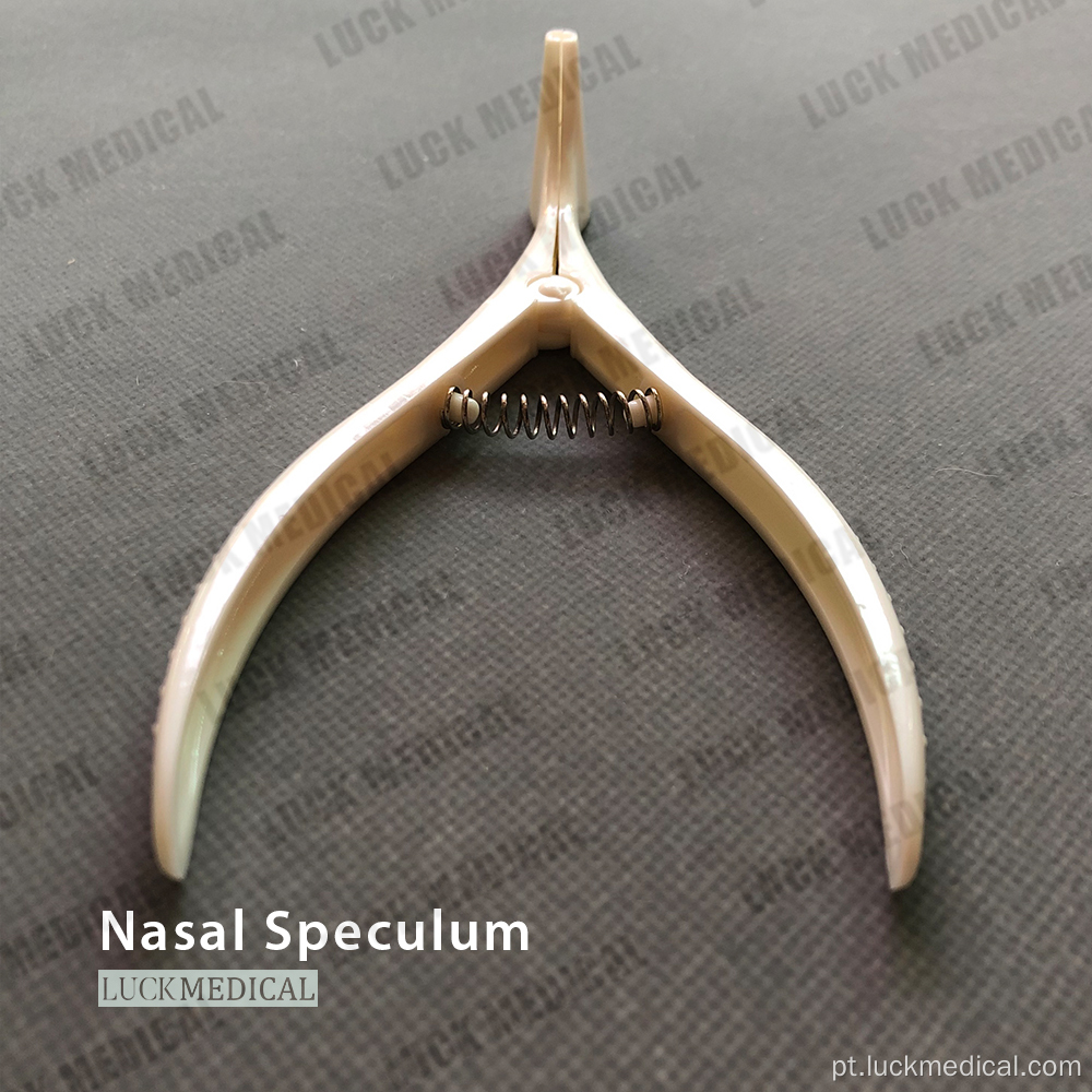 Especula nasal de uso único médico