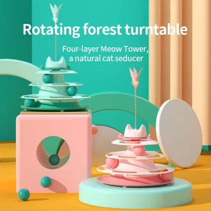 MOFESIPI Factory Price Luxury Pluggable Cat Teaser Stick