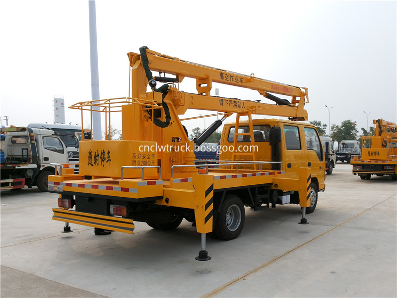 hydraulic aerial platform truck 1