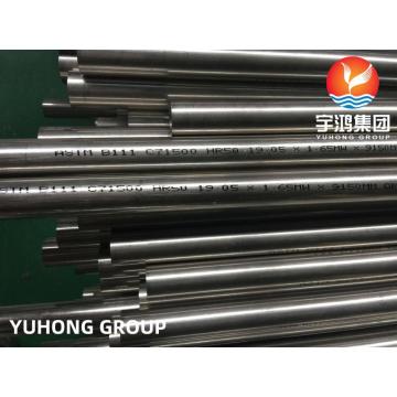 ASTM B111 C71500 Copper Nickel Alloy Seamless Tube