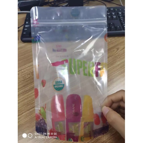 Ziplock Stand Up Recycling Candy Wrapper Food Bag