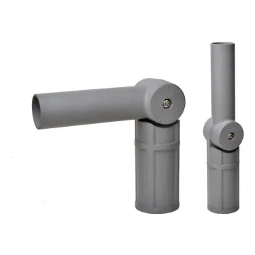 Adjustable Street Light Adapter Bracket - Aluminium Connector for Lighting Pole Mount (50mm/60mm/76mm, Die Casting ADC12)