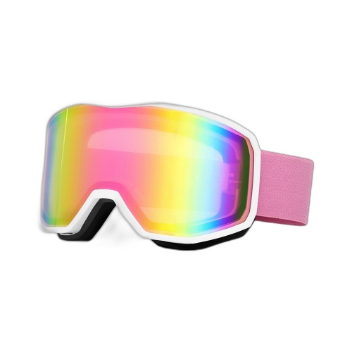 Dual-Layer Anti-Fog Cylindrical Ski Goggles