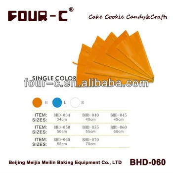 Newest silicone pastry bag,high quality cake icing bag