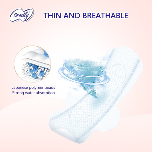 Venta al por mayor 155 mm 2x toallas sanitarias absorbentes