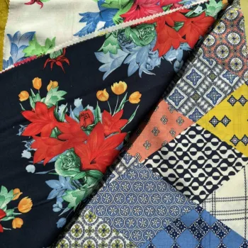 100% Rayon Floral Printed Clothes Fabric