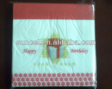 Colored Airlaid Paper Napkin
