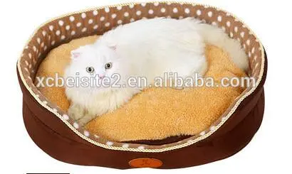 CY112 Soft Warm Indoor Portable Pets Dog Puppy Cat Bed Plush Cotton Mat kennel Luxury Pet Bed