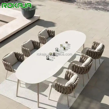 Set di perdite e sedie per il tempo libero da esterno Villa Garden Beach