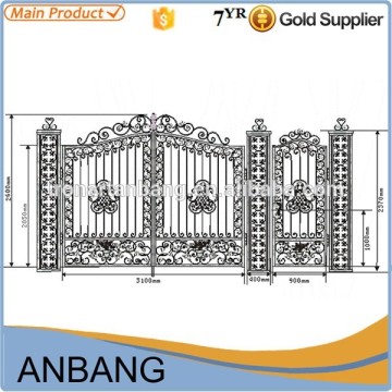 2015 Alibaba express steel gate design