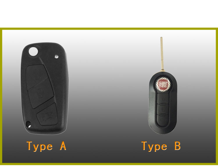 Fiat car key cover