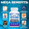 Keto BHB Exogenous ketones weight loss capsules