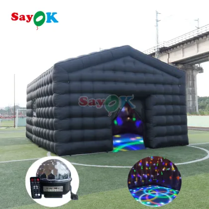 Inflatable Nightclub Tent with Disco Lights for Sale