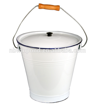 Cheap gardening enamel water bucket