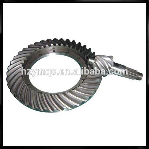 Spiral Bevel Gear Small Rack And Pinion Gears, High Quality Spiral