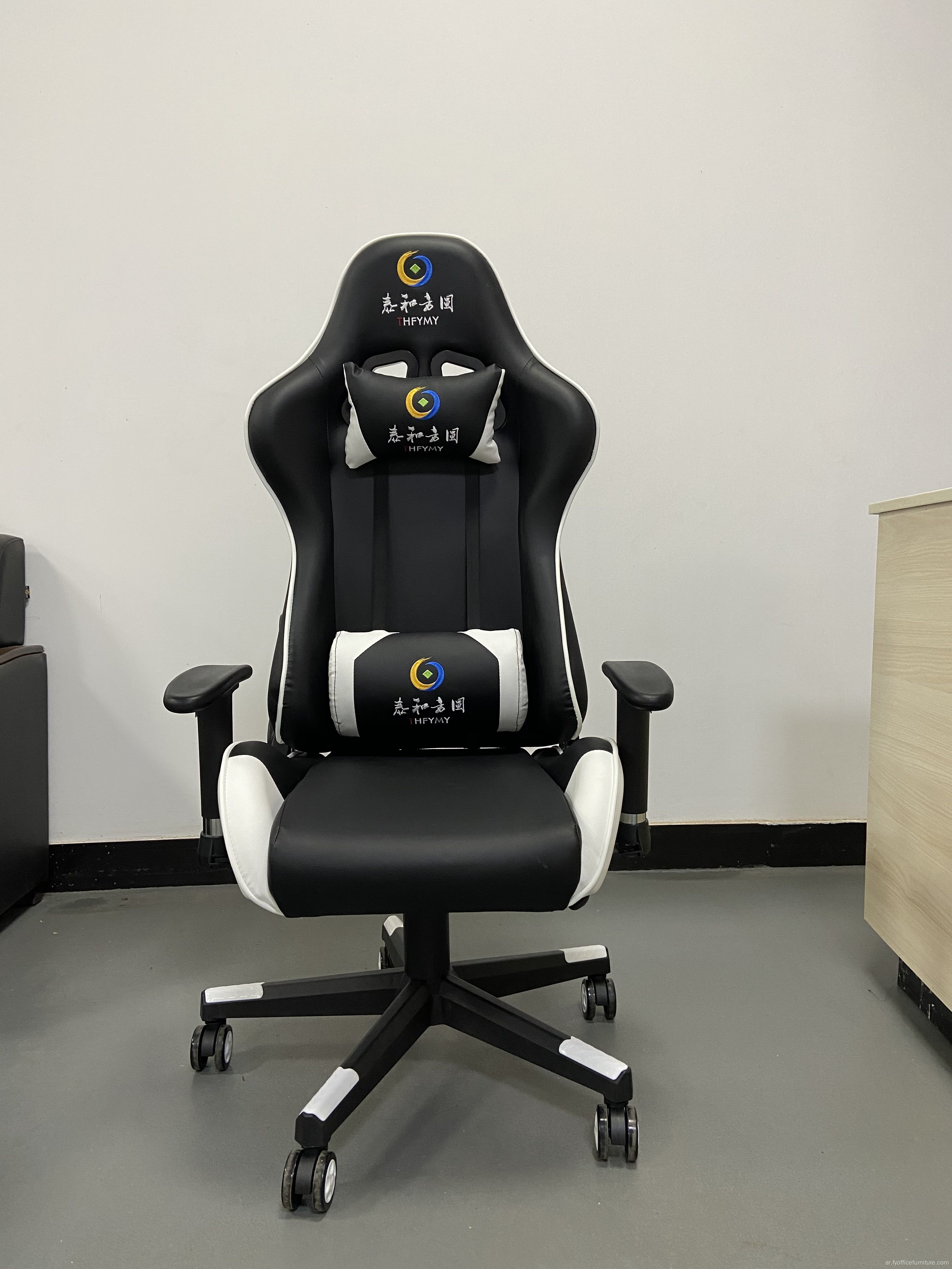 EX-Factory Price Racing Chair مع مسند ذراع قابل للتعديل بمقعد دلو 4D