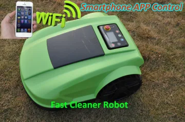 Smartphone App Control Robot Lawn Mower S520 With Water-proofed Charger