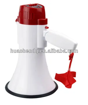 10Watts speach used recordable portable megaphone speaker