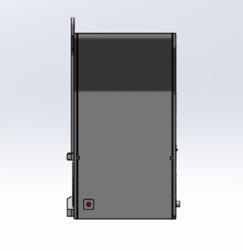 Underground loader xul514a right diesel fuel tank body