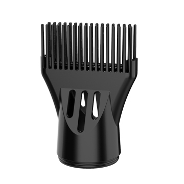Hair Dryer Attachment: Snap-On Nozzle Comb for Straightening