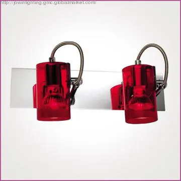 The Decoration Red Glass Wall Light