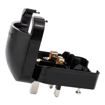 UKCA Certified Euro to UK 3 Pin Plug Universal Adapter Converter - 250V 13A Travel Plug Adaptor