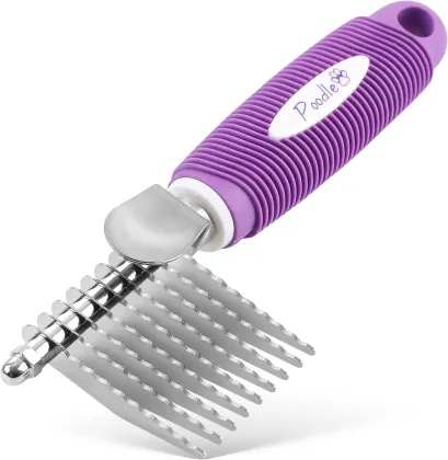 Maxpower Planet Pet Grooming Brush - Double Sided Shedding