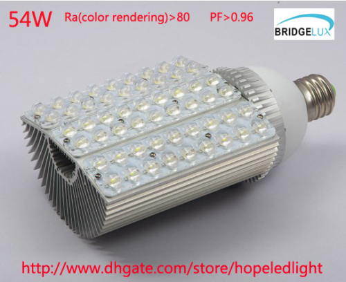 High Power E40 LED Street Light 54W