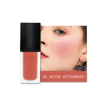 Blush cair label pribadi berkualitas terbaik dengan 5 opsi warna