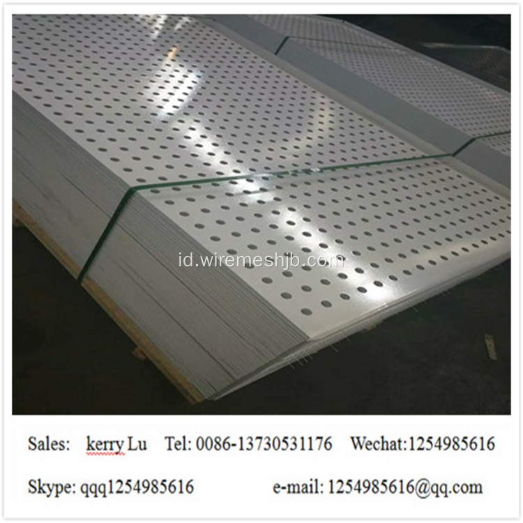 Mesh Plat Aluminium Berlubang