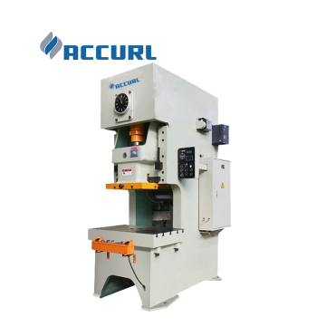 ACCURL Power Press Metal Sheet Stamping Machine for Punching C-Frame Fixed Bolster Press