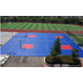 Multipurpose Outdoor Interlocking Sport Tiles-Edelweiss