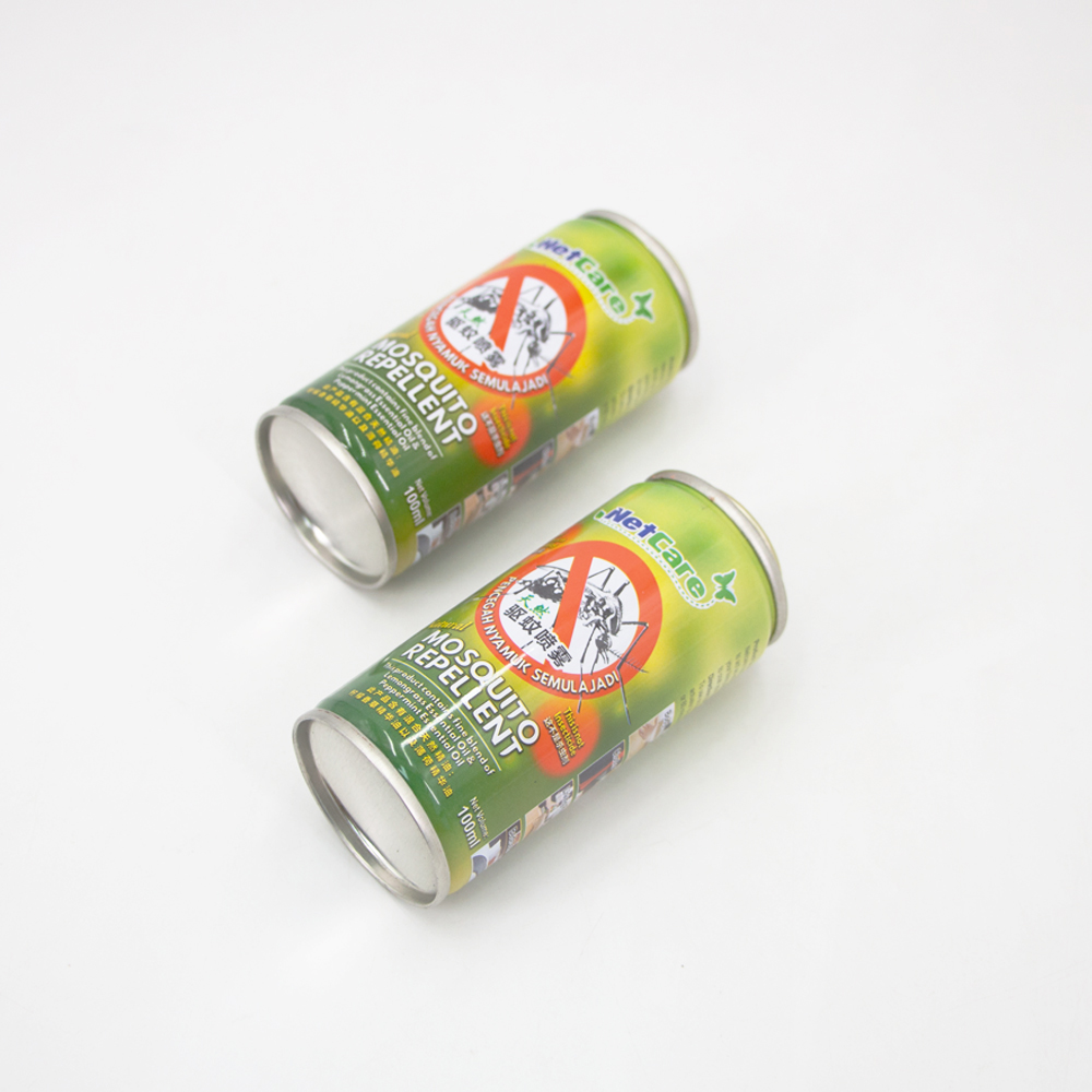 300ML empty Insecticide tin can