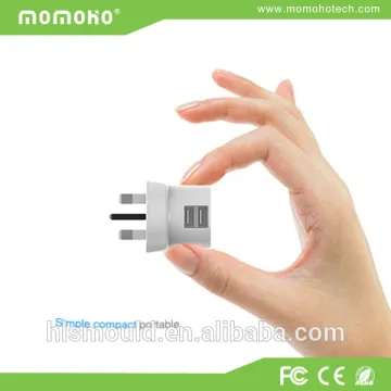 China original design cute travel charger mobile travel charger minion rush portable battery charger
