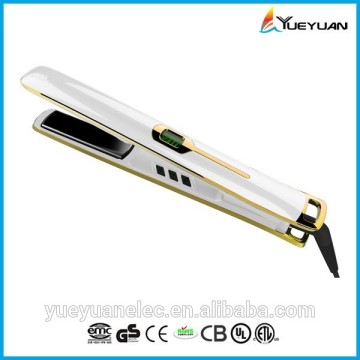 2015 best quality 100% ceramic plate lcd hair straightener best hair straightener ceramic hair straightener parts