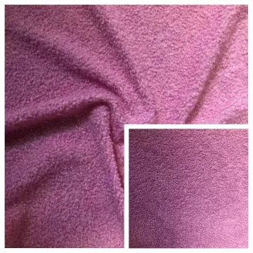 100%Polyester Teddy Fleece Knitted Fabric