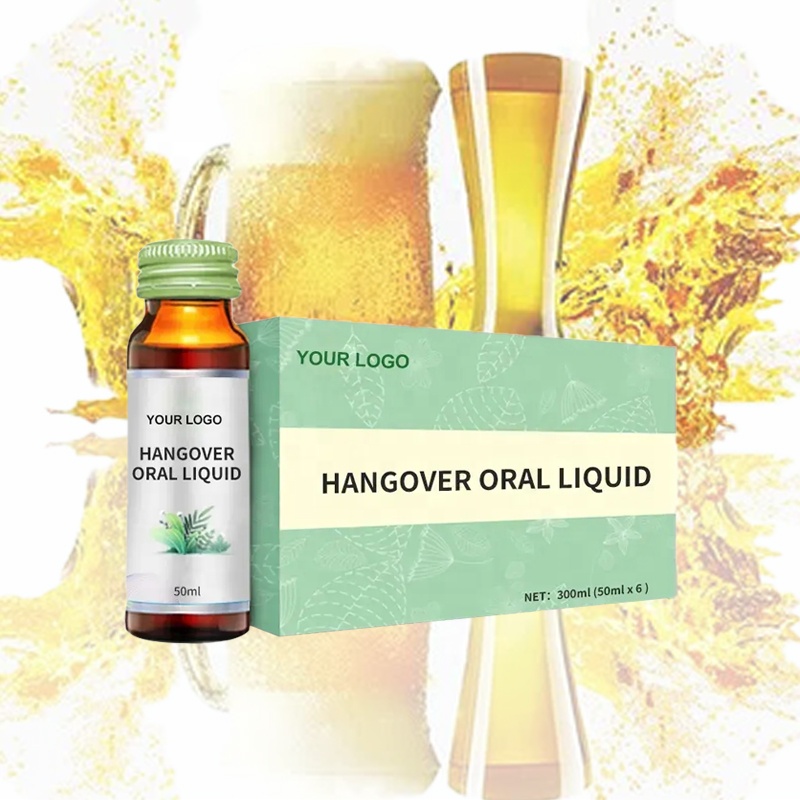 OEM ODM Best Anti-Alcoholic Herbal Hovenia Dulcis Radix Puerariae Extract Oral liquid Vegan Hangover Drink1