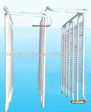 Refrigeration evaporator heat exchangers