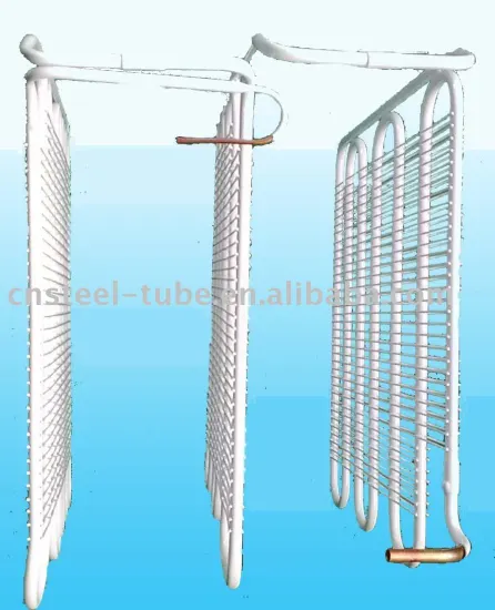 Refrigeration evaporator heat exchangers