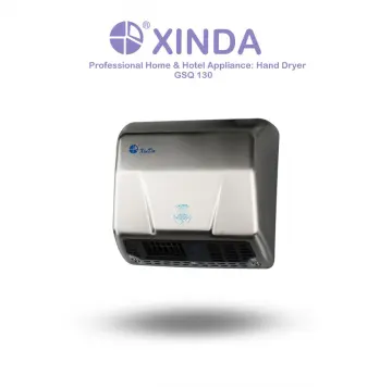 Air-dried hand dryers for use in toilets