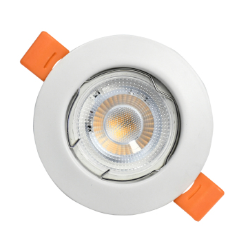 Regulowany okrągły Chrome 3 "LED Downlight GU10 MR16