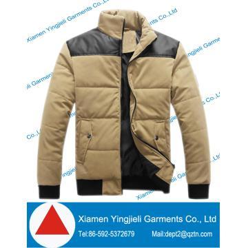 Chaqueta de algodón de estilo Nueva 2013Men