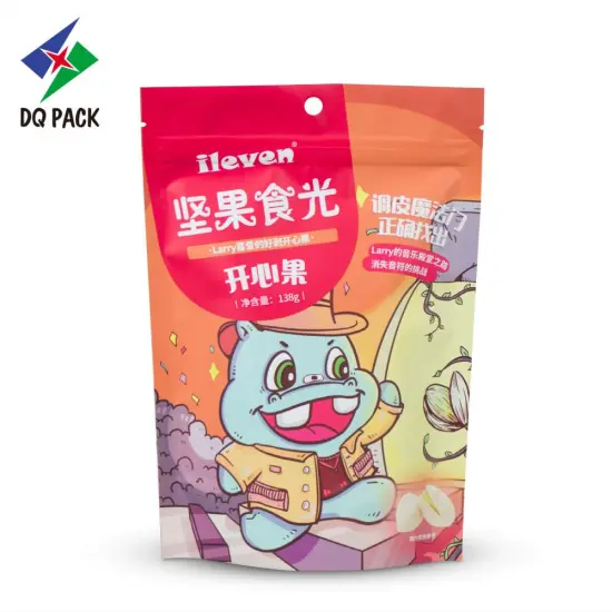 Foil packaging Stand up zipper bag